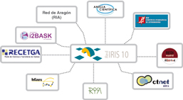 Interconnection of regional networks through RedIris.