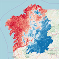 Mapa de Monitorización de distribución de Vespa velutina