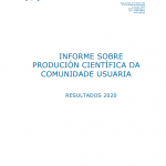 CESGA Informe Produción Científica 2020