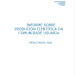 CESGA Informe Produción Científica 2021