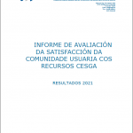 CESGA Informe Satisfación Usuarios 2021