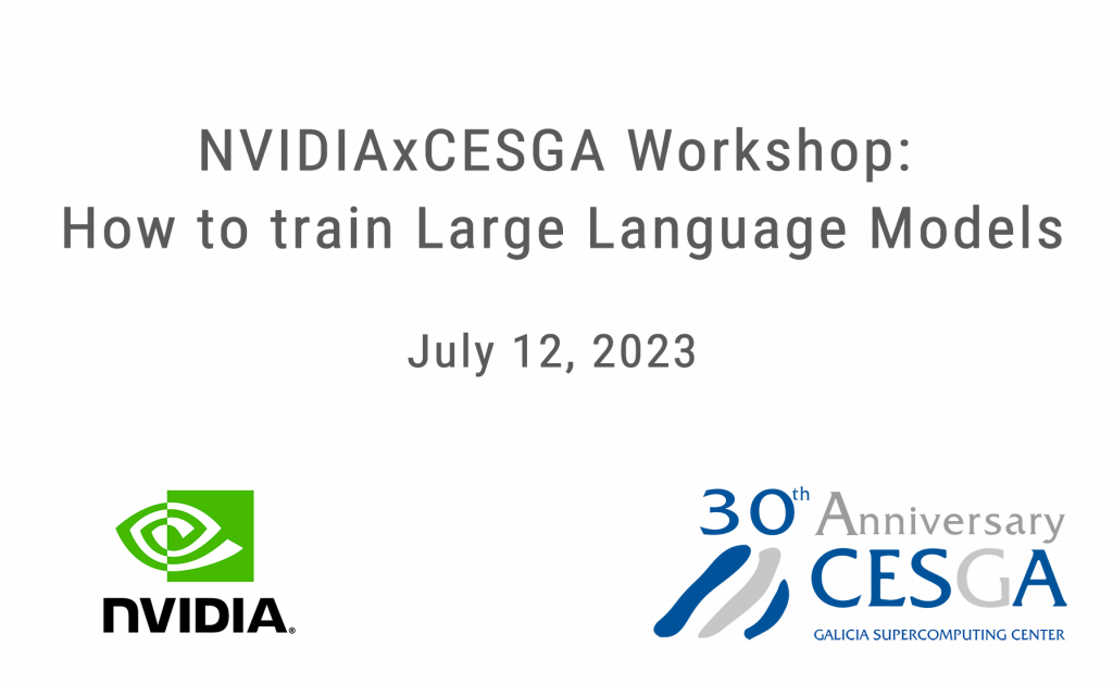 Workshop nVIDIAxCESGA