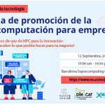 Jornada de promoción de la supercomputación para empresas