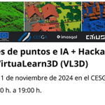 Nubes de puntos e IA + Hackathon con VL3D