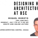 Designing HPC Architectures at BSC