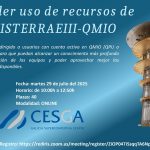 Taller uso de recursos de FINISTERRAEIII-QMIO