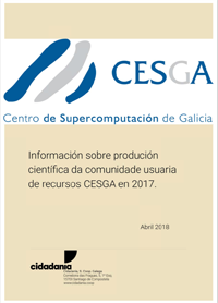 CESGA Informe Producción Científica 2017