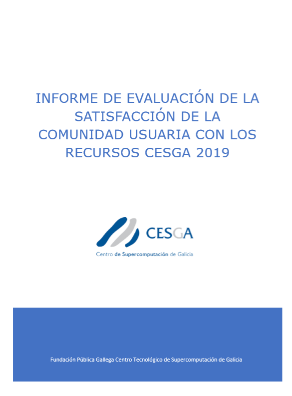 CESGA Informe Satisfacción Usuarios 2019