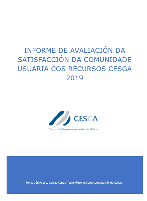 CESGA Informe Satisfacción Usuarios 2019